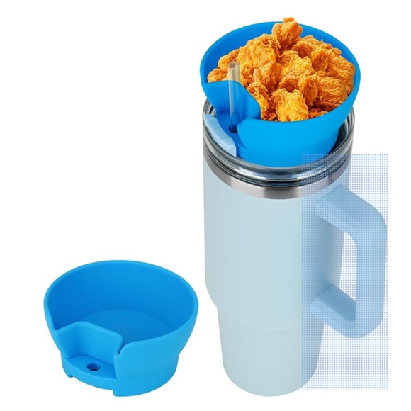 Blue Snack Bowl for Stanley 40 oz Tumbler with Handle - Picture 4 of 6